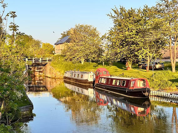 Semington Lock on the Kennet & Avon Canal, Wiltshire